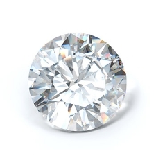 Round loose diamond