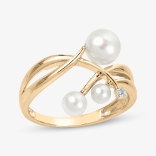 Pearl anniversary ring