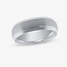 Platinum wedding ring