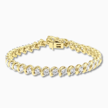 Affordable yellow gold bracelets