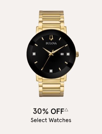 30% Off Select Watches