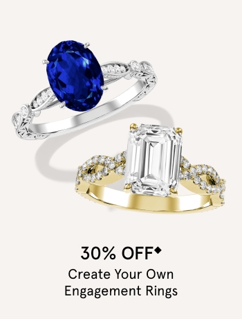 30% Off Create your own engagement ring