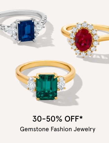 30-50% Off Gemstone Jewelry