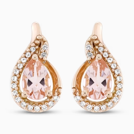Affordable rose gold earrings