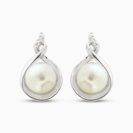 Affordable pearl earrings