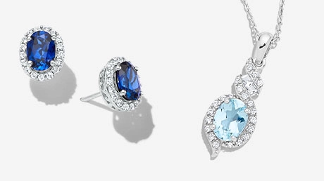 blue gemstone jewelry