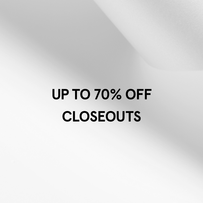 Up to 70% OFF Closeouts