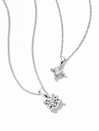 50% Off* Solitaire Necklaces