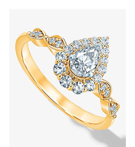 Diamond engagement ring. Shop engagement rings