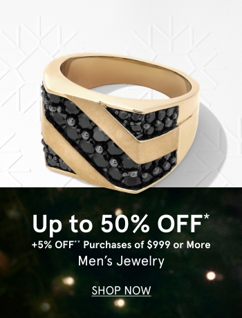 Men's jewelry black friday on sale