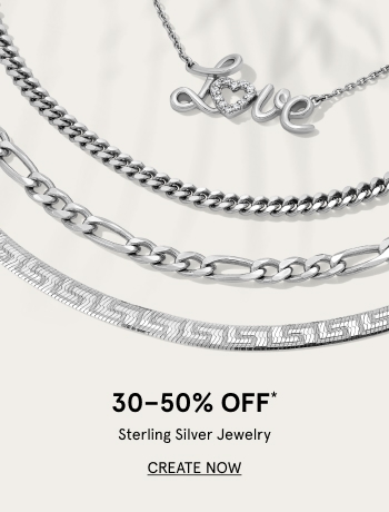 30-50% OFF Sterling Silver 