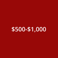 $500-$1,000