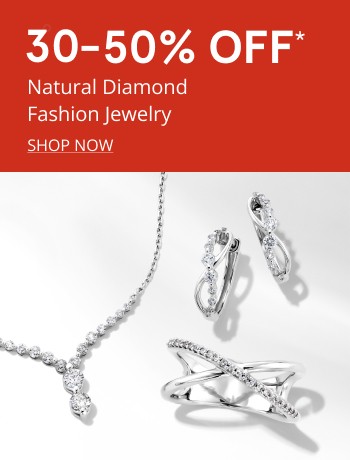 30-50% OFF* Natural Diamond Fashion Jewelry