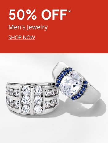 50% OFF* Men's Jewelry