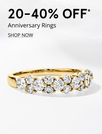 25-40% OFF* Anniversary Rings