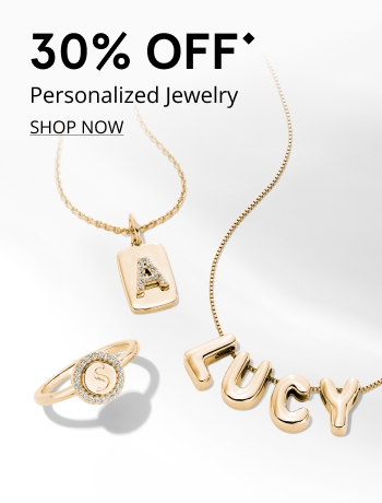 30% OFF⬥ Personalized Jewelry