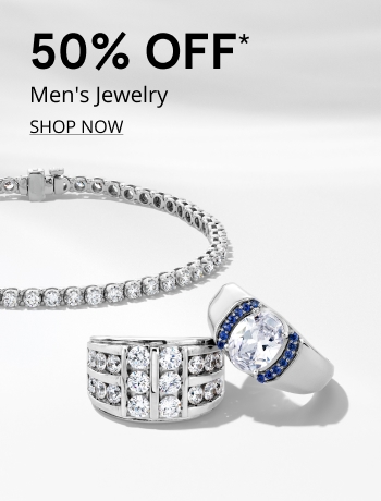 50% OFF* Men's Jewelry