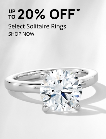 Up to 20% OFF❤ Select Solitaire Engagement Rings