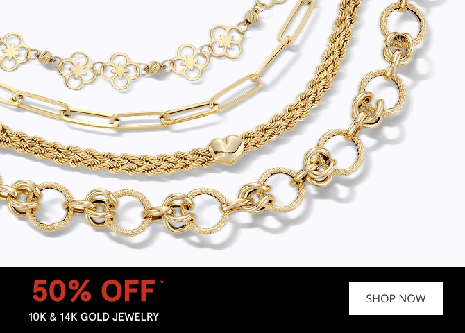 50% OFF* Gold Jewelry 