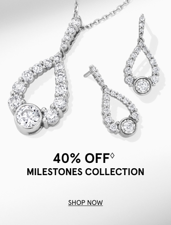 40% off Milestones collection