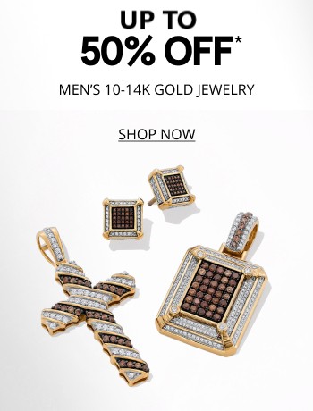 Up to 50% off gold jewelry