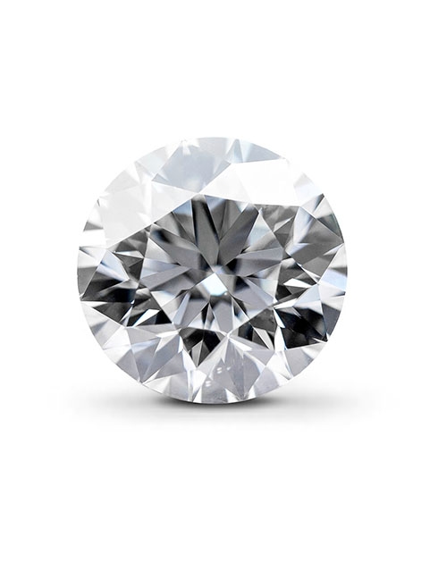 Round loose diamond
