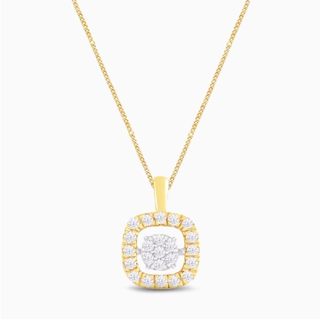 Affordable diamond necklace