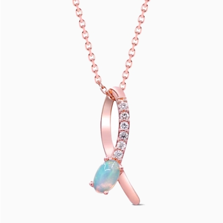 Affordable rose gold necklace