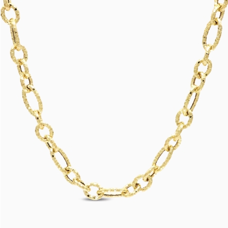 Affordable yellow gold necklace