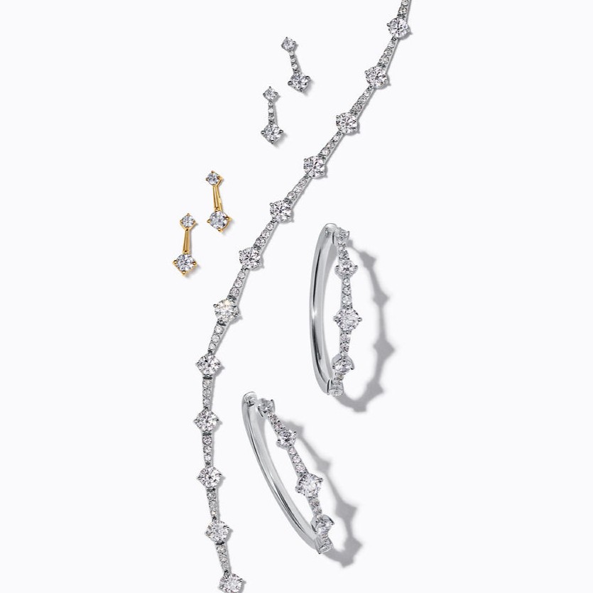 Image of milestones necklaces and earrings